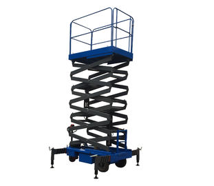 3Kw with 450Kg Loading  Reaching Height 12m Motorized  Scissor Lift