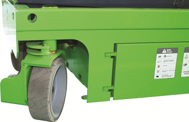 10m Self-propelled Scissor Lift with Extension Platform of Lift Capacity 320kg