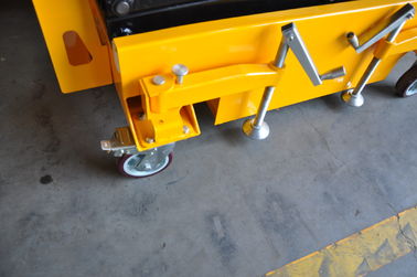 Long Using Period Mini Mobile Scissor Lift With 200Kg Loading And Yellow Color