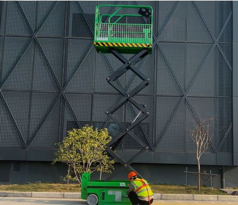 7.8M WORKING HEIGHT 230KG LOAD CAPACITY CE CERTIFIED FULL AUTOMATIC AERIAL WORK PLATFORM