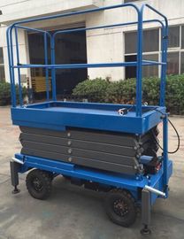 4.5m Platform Height 500Kg Loading Capacity Hydraulic mobile Scissor Lift