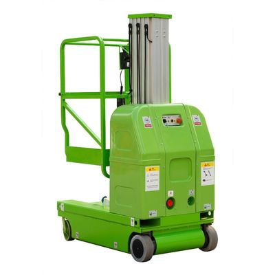 Self-propelled Aerial Work Platform Safety Vertical Lift Table With 2 Masts 7.5 Meters