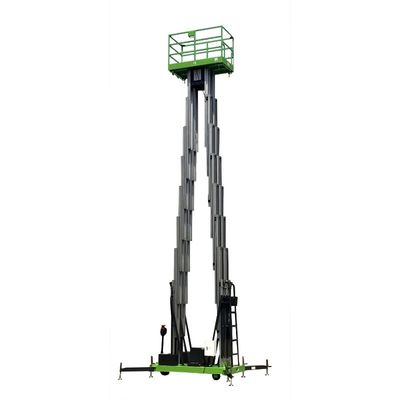 20m Lifting Table Aluminum Aerial Platform Multi Mast 150Kg Loading Capacity Steady Performance