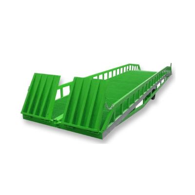 Adjustable Heavy duty Container mobile yard ramp for Loading Cargos