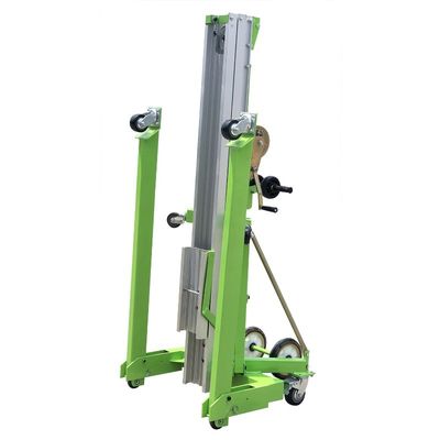 Portable Manual Material Lift with Manual One Speed Winch