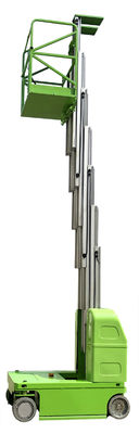 7.5m High 200Kg Capacity Hydraulic Lift Platform Self Propelled Vertical Lift Double Mast