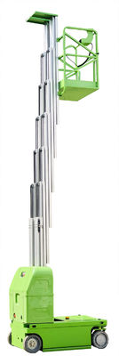 7.5m High 200Kg Capacity Hydraulic Lift Platform Self Propelled Vertical Lift Double Mast