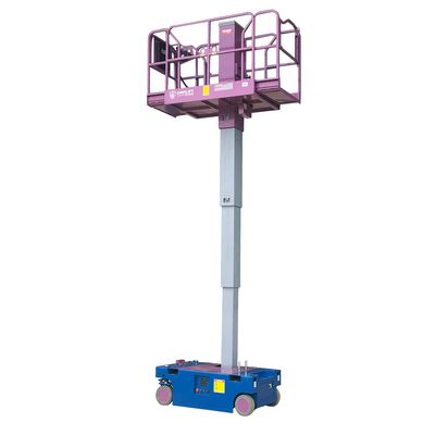 DC24V 100AH Oil Free Full Electric Vertical Lift Self Propelled