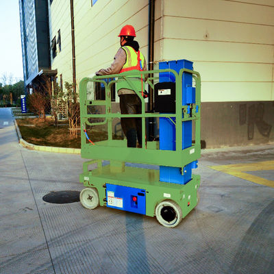 Oil Free Self Propelled Lift Fully Electric Vertical Lift Aerial Work Platform