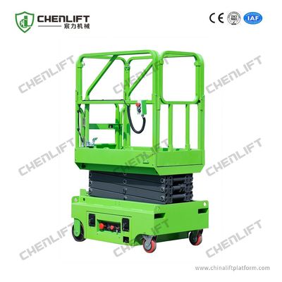 Mini Mobile Scissor Lift 3 Meters High 240kg Loading Capacity Easy Operation