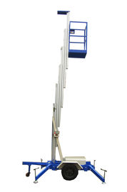 One Mast 8m Aerial Work Platform , 130Kg Towing Type
