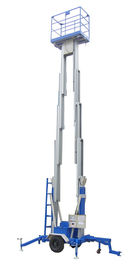 Double Mast Towing Hydraulic Lift Platform 10 Meters