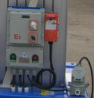 Explosion Proof 300Kg Loading Capacity Hydraulic Lift Aerial Work Platform 10m height Triple Mast