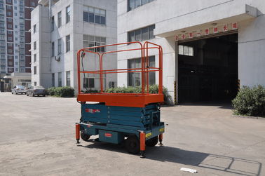 Mobile Hydraulic Elevating Platform , Scissor Platform Lift for Library / Restaurant