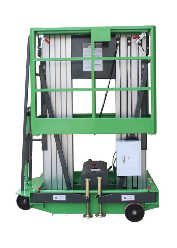 Compact Design 200Kg Loading Vertical Lift Aerial Equipment With 6M Lifting Height