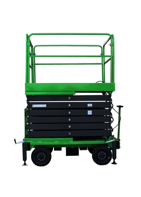 6M Platform Height Mobile Scissor Lift  Capacity 500kg