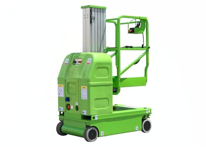 Aluminum Aerial Work Platform Self-Propelled Vertical Lift 6m Platform Height