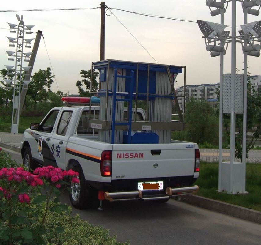 200Kg And 9m Dual Mast Aerial Work Platform Type Truck-Mounted And Aluminum