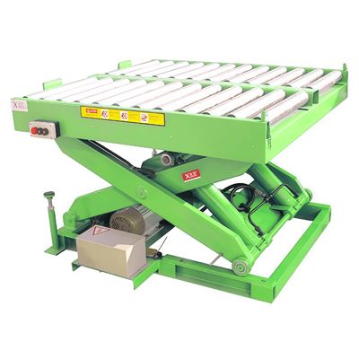 งานหนัก อุตสาหกรรม Single Scissor Lift โซลด์และทนทานการยกทางออก